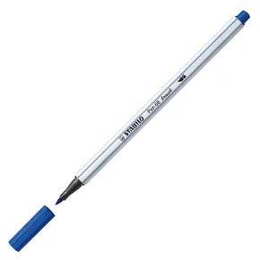 Marker włóknisty z elastyczną końcówką pędzelkową STABILO Pen 68 brush ultramaryna [1 szt.]