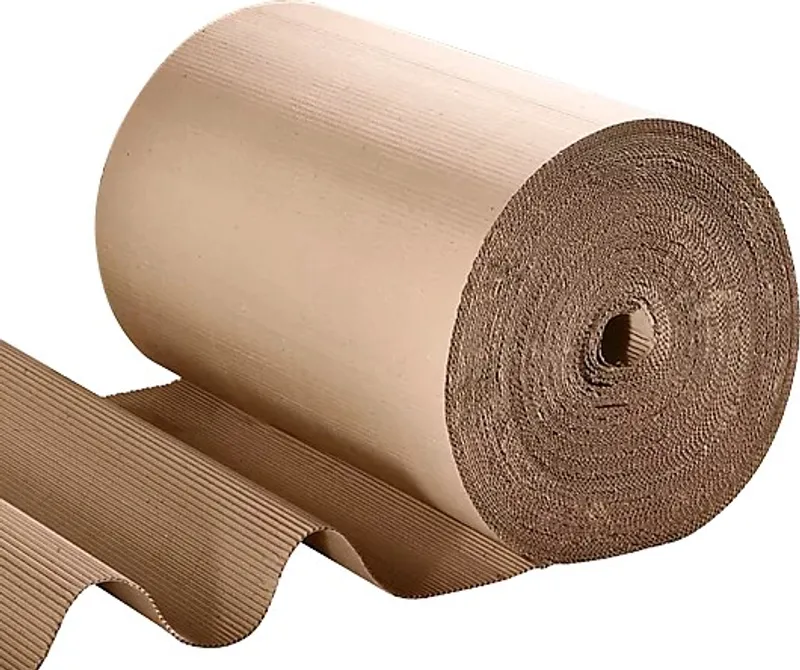 Główne zdjęcie produktu Vlnitá lepenka 2vrstvá 105 cm × 100 m [role]
