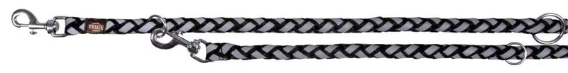 Główne zdjęcie produktu Vodítko CAVO kulaté reflexní přepínací, černá S-M:2,00m/12mm
