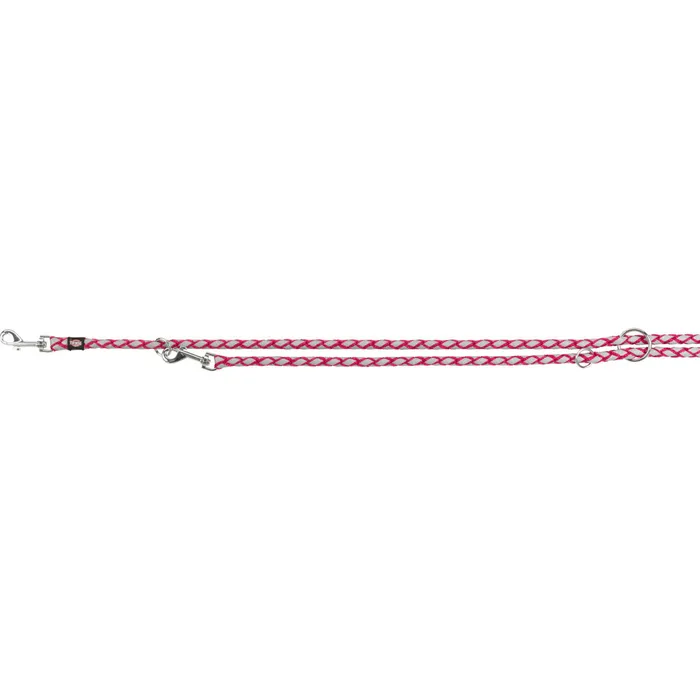 Główne zdjęcie produktu Vodítko CAVO kulaté reflexní přepínací - fuchsie S-M:2,00m/12mm