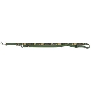 Smycz PREMIUM, dwustronny, wyściółka neoprenowa, moro/leśny XS: 2,00 m/10 mm