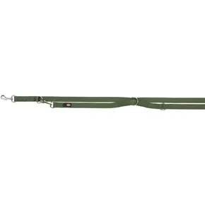 Smycz rozciągliwa dwuwarstwowa PREMIUM, leśna XS-S: 2,00 m/15 mm