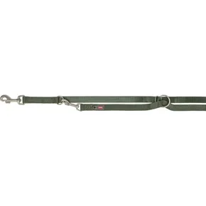 Smycz PREMIUM przedłużana, oliwkowo-zielona XS-S: 2,00 m/15 mm