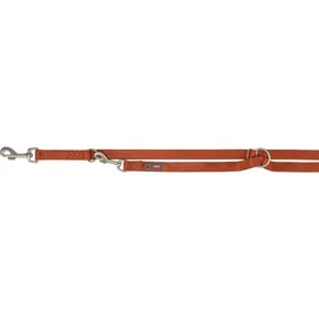 Smycz PREMIUM przedłużana, rdzawa XS: 2,00 m/10 mm