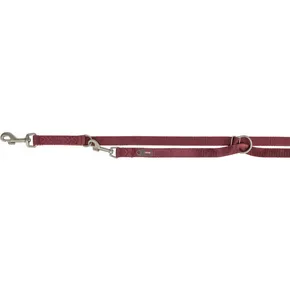 Smycz PREMIUM przedłużana, sangriaXS: 2,00 m/10 mm