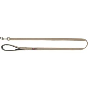 Smycz PREMIUM z wypełnionym uchwytem, piaskowy XS: 1,20 m/10 mm