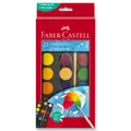 Farby akwarelowe Faber-Castell 21 kolorów, średnica 30 mm