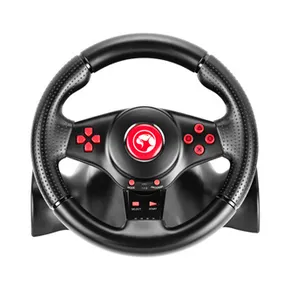 Kierownica Marvo GT-903, kierownica z pedałami i dźwignią zmiany biegów, 16przycisk, USB, czarny