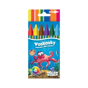 Wosk w sztyfcie 6 szt. Ocean World