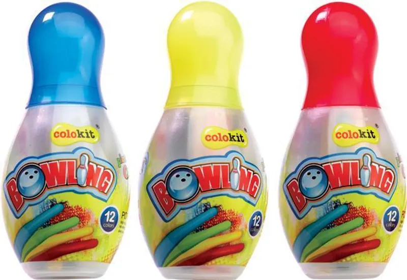Główne zdjęcie produktu Voskovky "Bowling", sada, 12 barev, COLOKIT