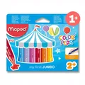 Maped Wax JUMBO, trójkątny 12 kolorów