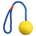 Następne zdjęcie produktu Piłka do rzucania grudkowata na sznurku 6cm/30cm TRIXIE