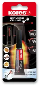 Vteřinové lepidlo Kores Power Glue 3 g