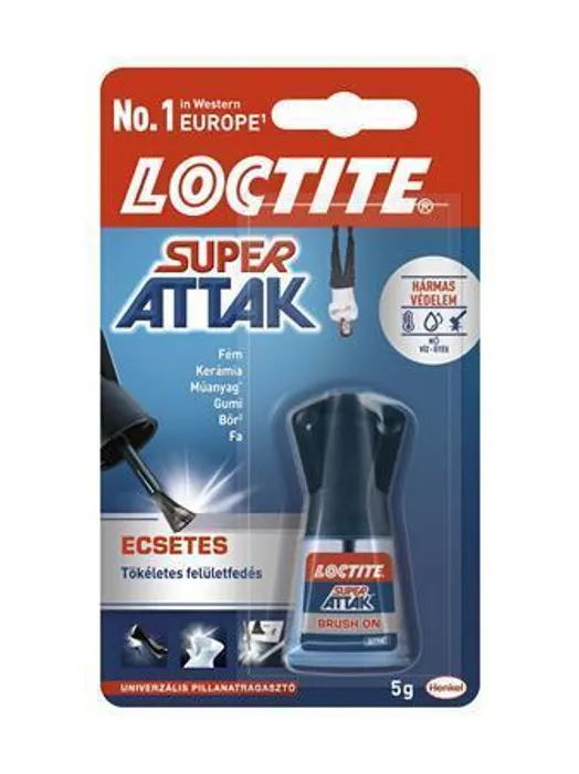 Główne zdjęcie produktu Vteřinové lepidlo "Loctite Super Bond", 5 g, HENKEL