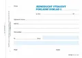 Następne zdjęcie produktu Výdajový doklad A6, jednoduchý, 100 listů 1036
