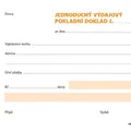 Następne zdjęcie produktu Výdajový doklad A6, jednoduchý, samopropisovací, 100 listů 1303