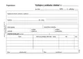 Następne zdjęcie produktu Paragon fiskalny do podwójnego księgowania z kodem PT050