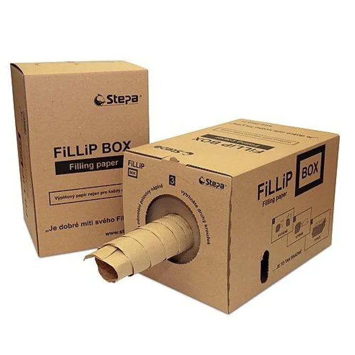 Główne zdjęcie produktu Výplňový papír FiLLiP BOX, š. 38cm/450m