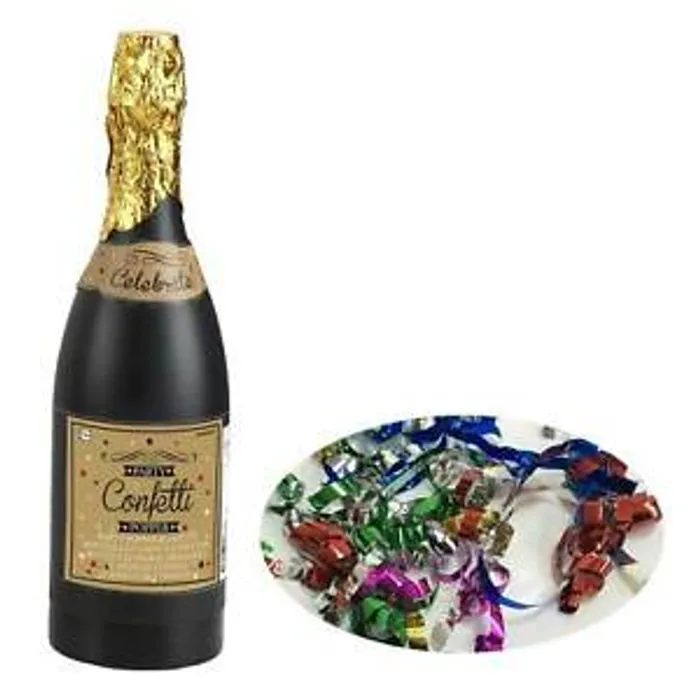 Główne zdjęcie produktu Vystřelovací konfety láhev sekt 33 cm [1 ks]