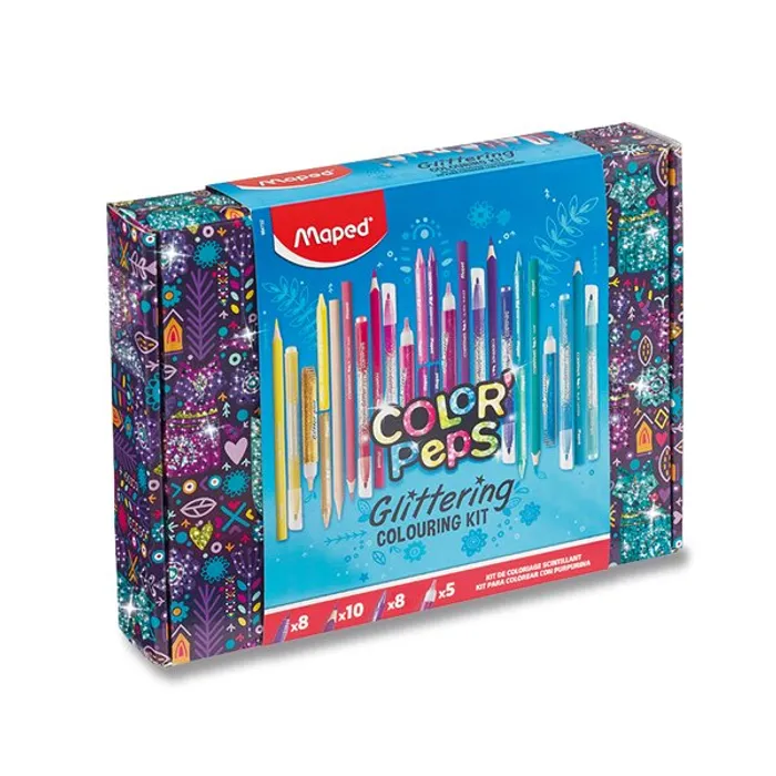 Główne zdjęcie produktu Výtvarný kufřík Maped Creativ Glitter