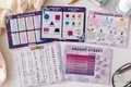 Następne zdjęcie produktu Karty edukacyjne A4 Motyl zestaw