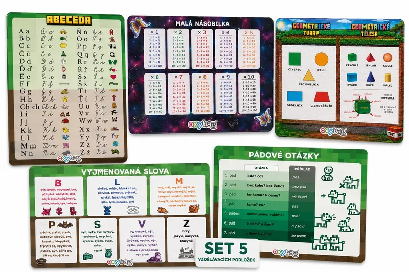 Główne zdjęcie produktu Vzdělávací karty A4 Playworld sada