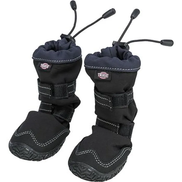 Główne zdjęcie produktu Walker Active Long, ochranné boty pro psy, 2ks, černá S-M: o 5-5,5 cm, např. sheltie