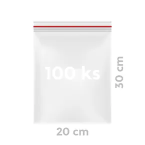 Woreczek strunowy (LDPE) 20 x 30 cm [100 szt]