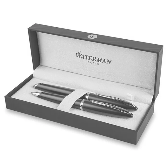Główne zdjęcie produktu Waterman Carene Garnet Red ST sada roller a mechanická tužka