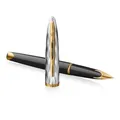 Pióro wieczne Waterman Carene Reflections of Paris SE DLX Black GT stalówka F