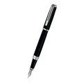 Waterman Exception Slim Czarny lakier ST tip F