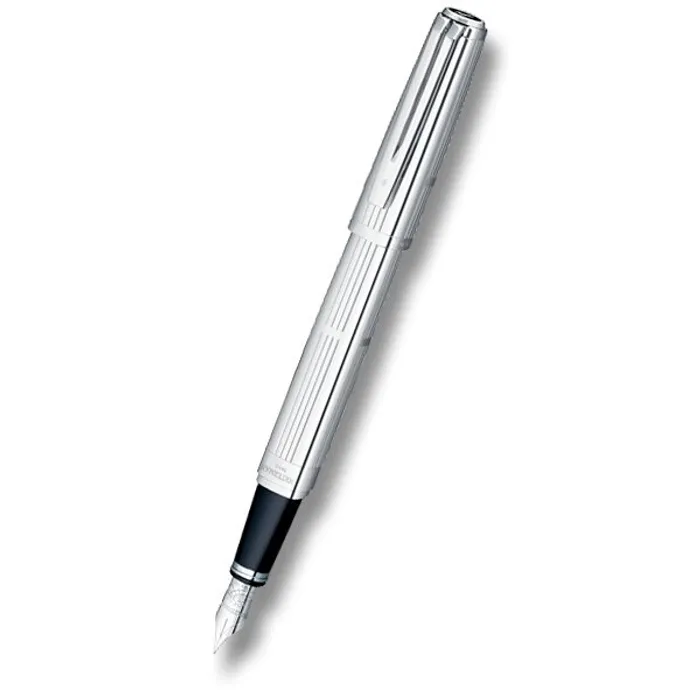 Główne zdjęcie produktu Waterman Exception Sterling Silver plnicí pero, hrot F