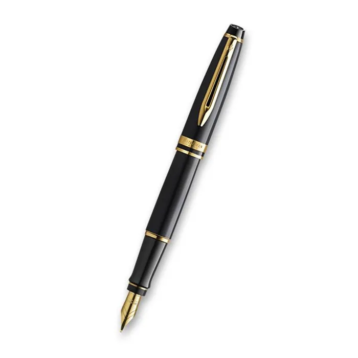 Główne zdjęcie produktu Waterman Expert Black GT plnicí pero, hrot M