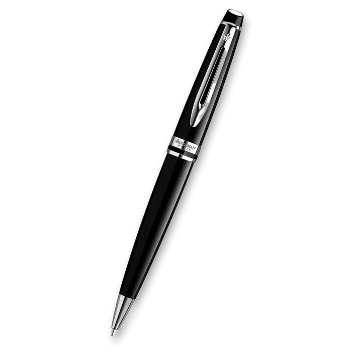 Główne zdjęcie produktu Waterman Expert Black Lacquer CT kuličková tužka