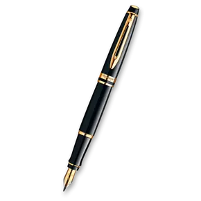 Waterman Expert Black Lacquer GT hrot M