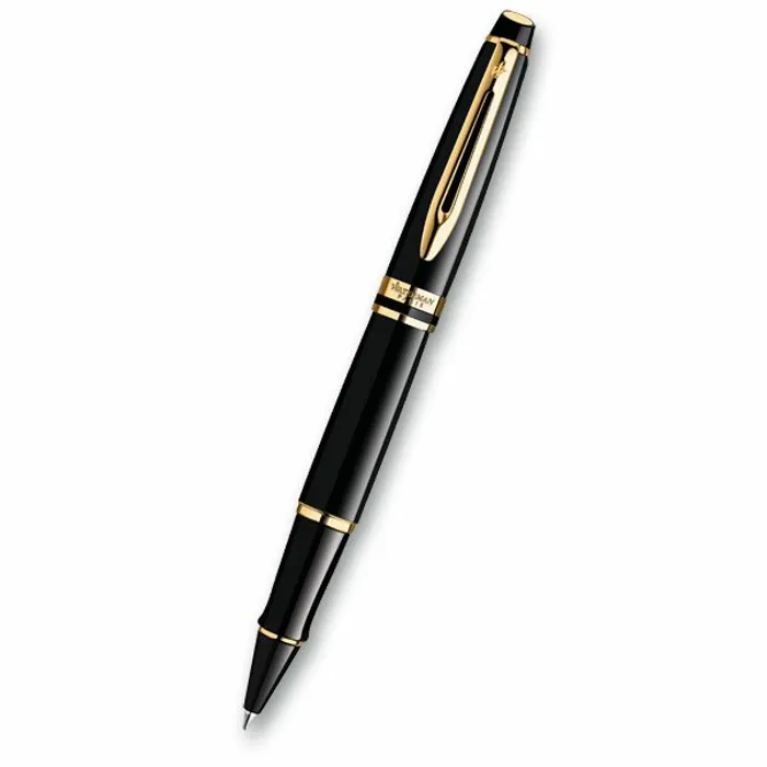 Główne zdjęcie produktu Waterman Expert Black Lacquer GT roller