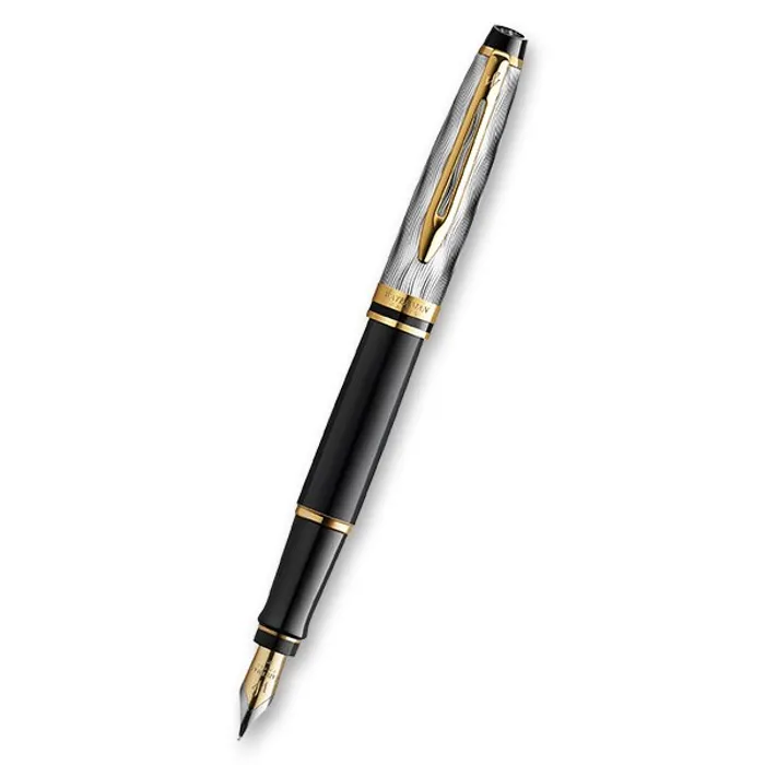 Główne zdjęcie produktu Waterman Expert Deluxe Black GT sada plnicí pero a pouzdro