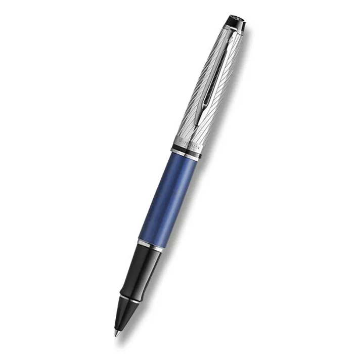 Główne zdjęcie produktu Waterman Expert Deluxe Metalic Blue CT roller