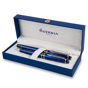 Waterman Expert Dune Blue CT Zestaw roller i długopis automatyczny