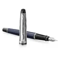 Waterman Expert Made in France DLX Blue CT stalówka do pióra wiecznego M