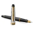 Pióro wieczne Waterman Expert Reflections of Paris SE DLX Black GT, stalówka M