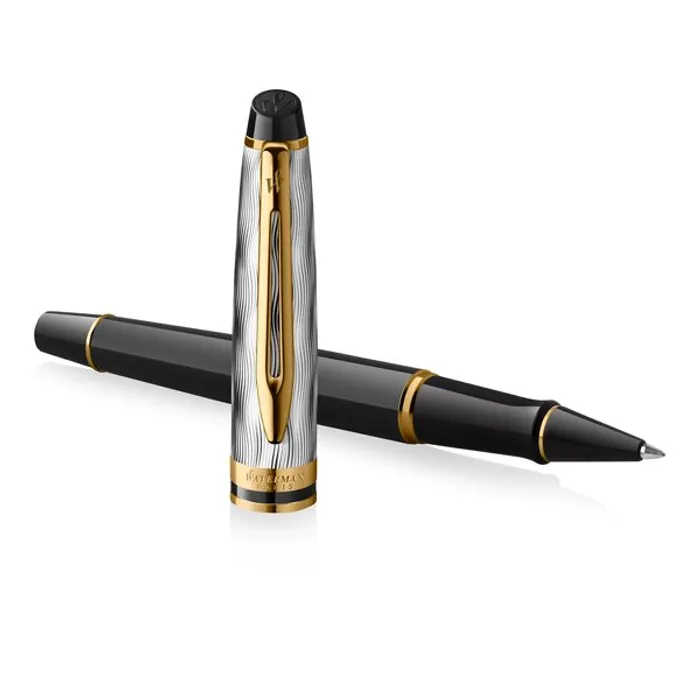 Główne zdjęcie produktu Waterman Expert Reflections of Paris SE DLX Black GT roller