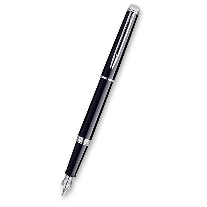 Główne zdjęcie produktu Waterman Hémisphere Black Lacquer CT hrot M