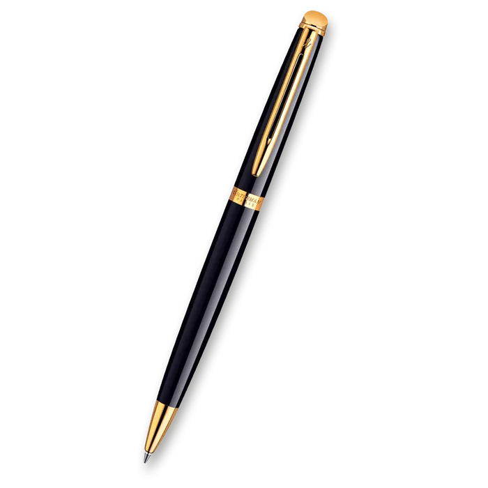 Główne zdjęcie produktu Waterman Hémisphere Black Lacquer GT kuličková tužka