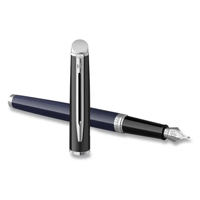 Główne zdjęcie produktu Waterman Hémisphere Colour Blocking Black & Blue CT plnicí pero hrot M