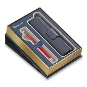 Długopis Waterman Hémisphere Comet Red, zestaw upominkowy z etui