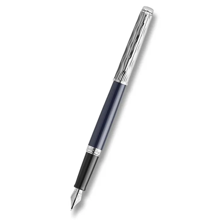 Główne zdjęcie produktu Waterman Hémisphére Made in France DLX Blue CT plnicí pero hrot F