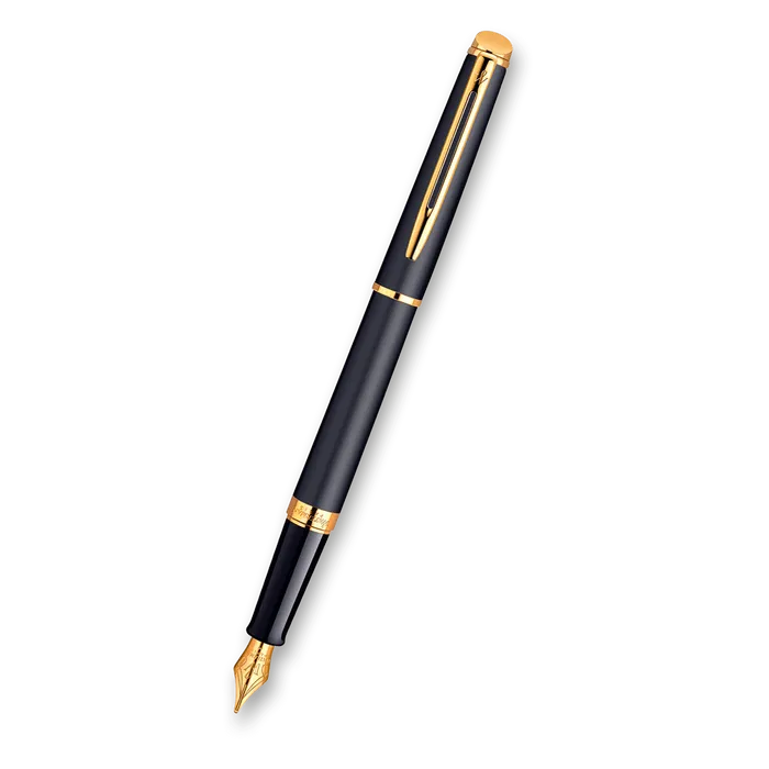 Główne zdjęcie produktu Waterman Hémisphere Matt Black GT hrot F