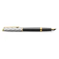 Pióro wieczne Waterman Hémisphére Reflections of Paris SE DLX Black GT, stalówka M