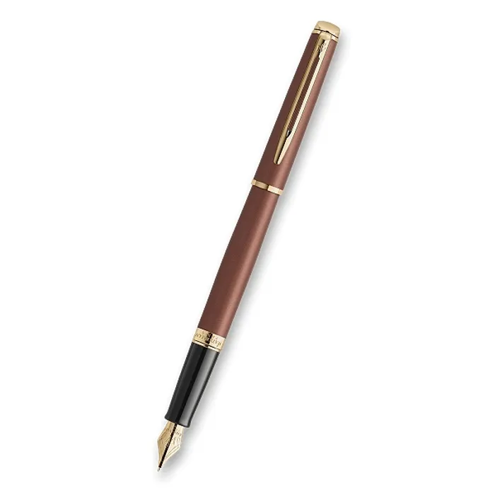 Główne zdjęcie produktu Waterman Hémisphére The Understated Edit Copper Red GT plnicí pero, hrot M